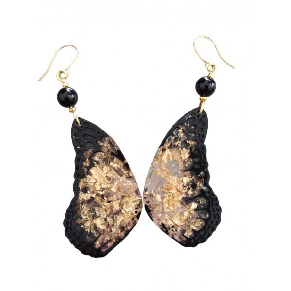 Σκουλαρίκια φτερά πεταλούδας