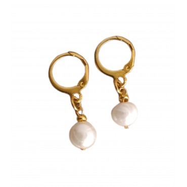 Σκουλαρίκια με μαργαριτάρια 