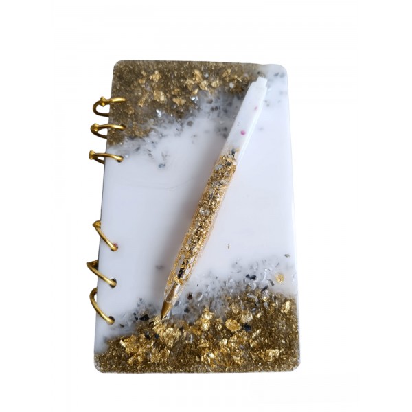 Χειροποίητο σημειωματάριο και στυλό 