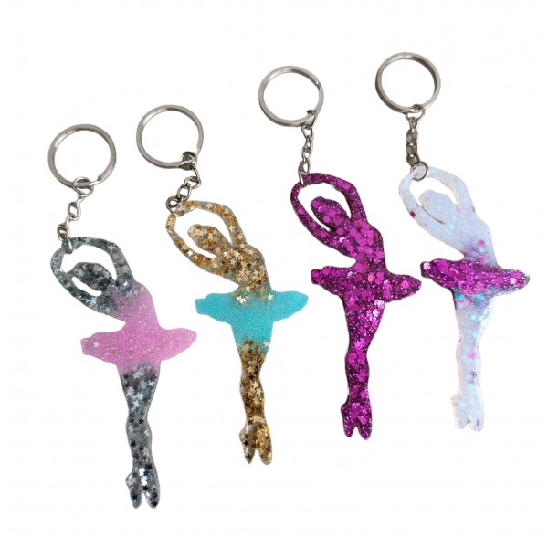 Χειροποίητα μπρελόκ μπαλαρίνα