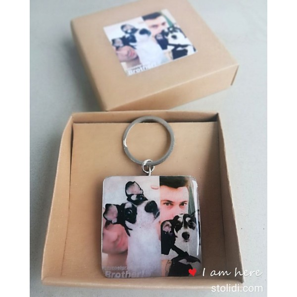 Μπρελόκ με φωτογραφία