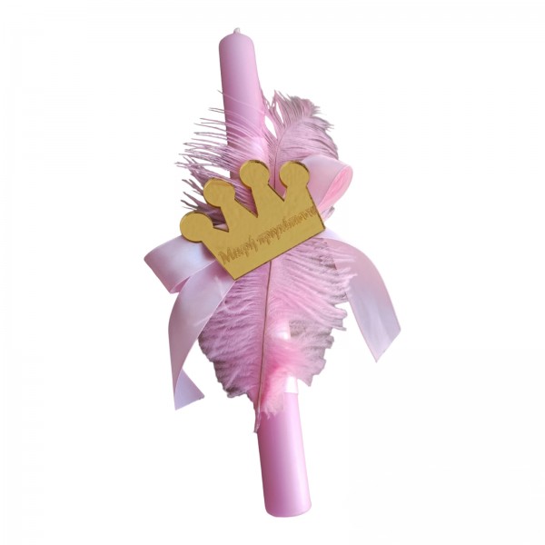 Λαμπάδα με κορώνα