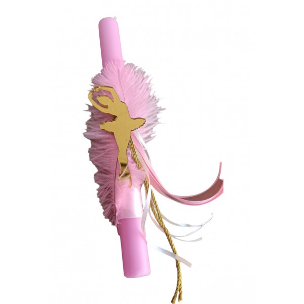 Λαμπάδα με μπαλαρίνα