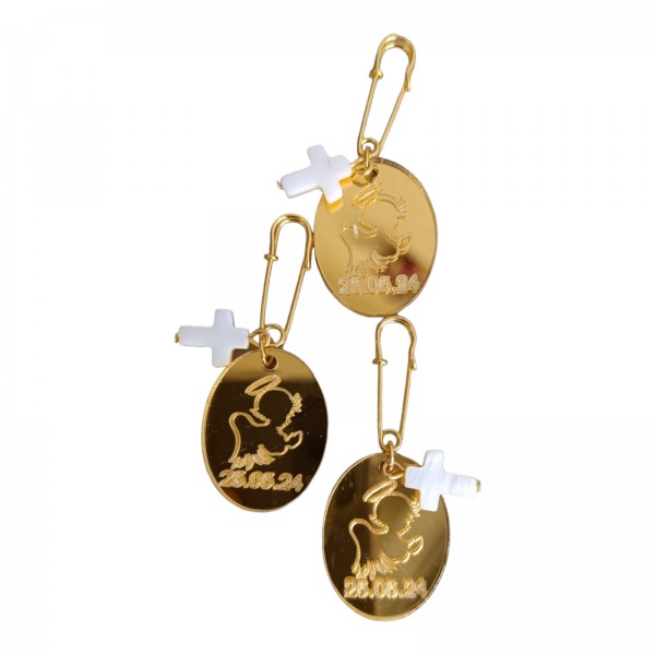 Μαρτυρικά βάφτισης με πλέξιγκλάς 