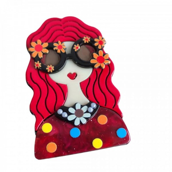 Καρφίτσες γυναικεία φιγούρα