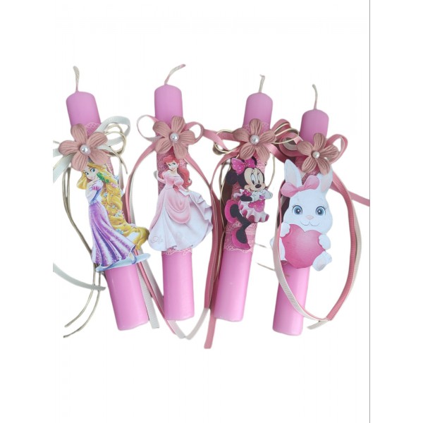 Λαμπάδες με καρτούν 