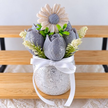 Autumn Flowers – Χειροποίητο Αρωματικό Κέρινο Μπουκέτο |