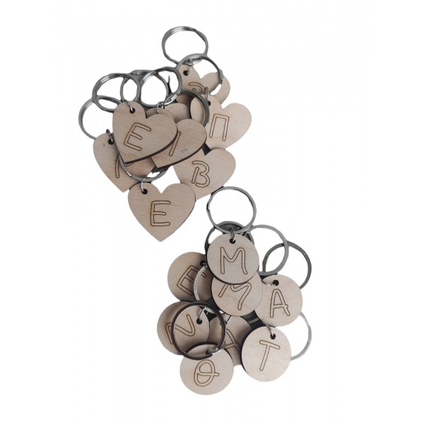 Μπρελόκ με μόνογραμμα