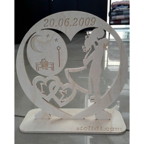 Ταυτότητα γάμου με αρχικά