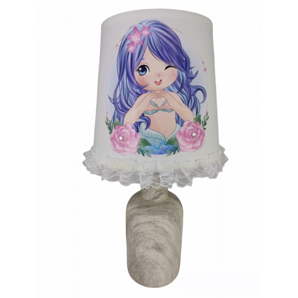 Φωτιστικό γοργόνα