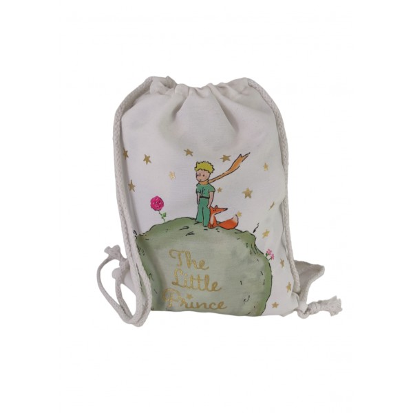 Παιδικό υφασμάτινο σακίδιο πλάτης με θέμα τον μικρό πρίγκιπα