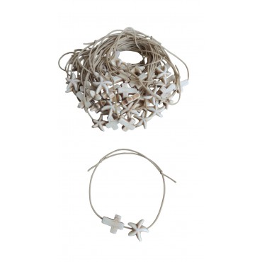 Μαρτυρικά βάπτισης με Σταυρό και αστερία