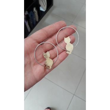 Cats earrings 