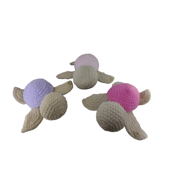 Χειροποίητη πλεκτή χελώνα από νήμα υποαλλεργικό 30εκ. ύψος 30εκ πλάτος