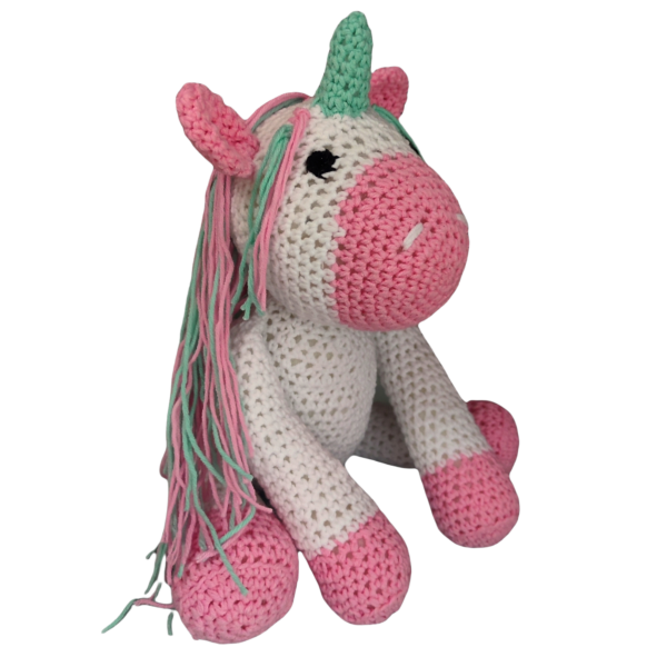 Πλεκτός μονόκερος κουδουνίστρα