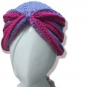 Πλεκτό χειροποίητο τουρμπάνι από 100% wool