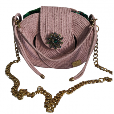 Stolidi Cord Rose | Premium Χειροποίητη Τσάντα 01/01 | Stolidi by Geo