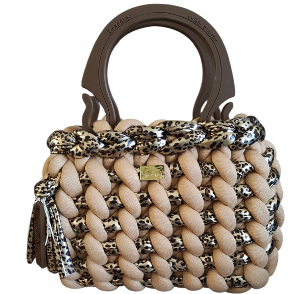 Marshmallow stolidi philosophia limited Σωκράτης κάμελ με χρυσό λεοπάρ 