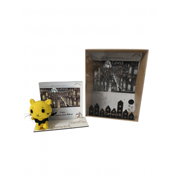 Felix η Batcat της Catwick Πλεκτή Κούκλα,Παιδικό Παραμύθι,Συλλεκτική Φιγούρα