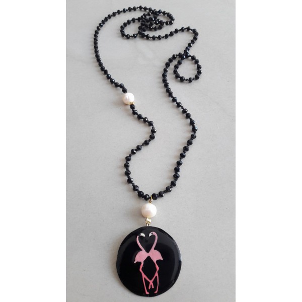 Κολιέ flamingo 