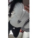 Butterfly and leather