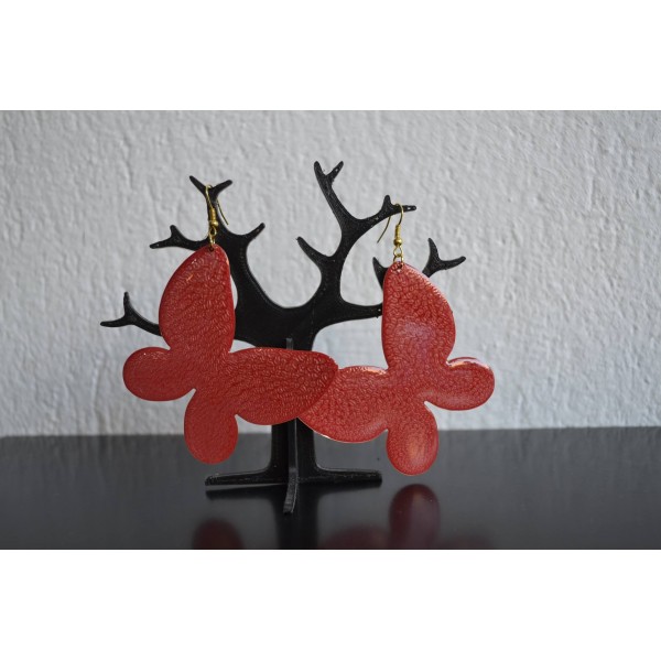 Σκουλαρίκια Πεταλούδα απο Ορείχαλκο