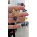 Necklace and earrings swan
