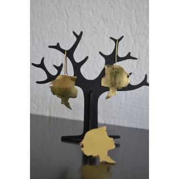 Σκουλαρίκια και δαχτυλίδι vintage