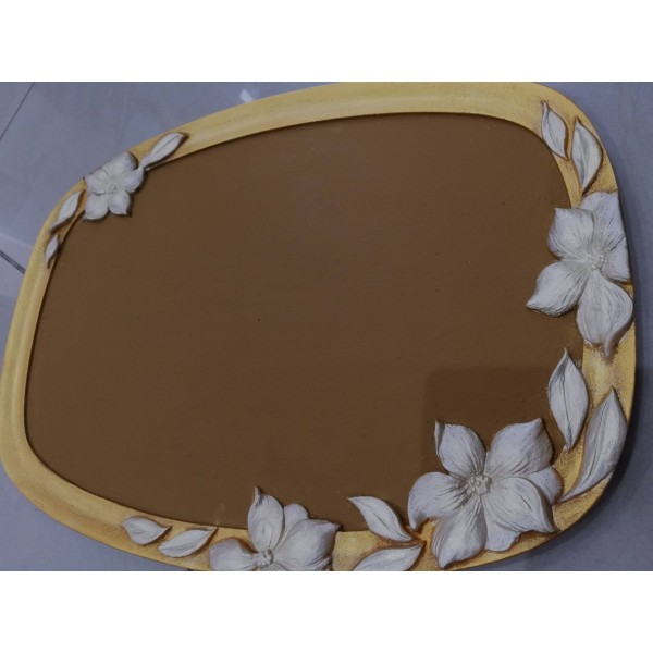 Ξύλινος χειροποίητος δίσκος