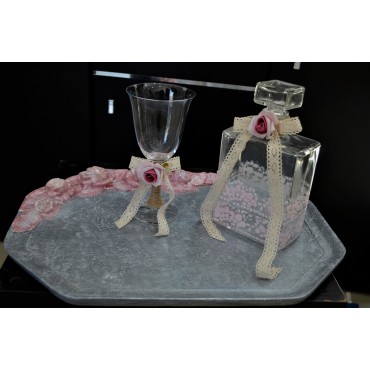 Δίσκος Καράφα Ποτήρι 