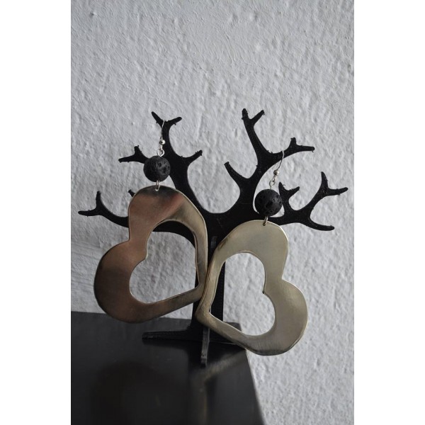 Χειροποίητες καρδιές από αλπακά