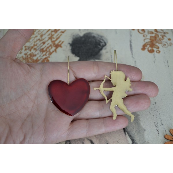 Σκουλαρίκια "έρωτας"